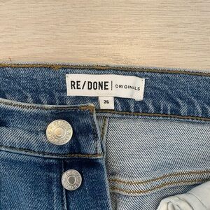 Re/Done Originals Light Blue Jeans